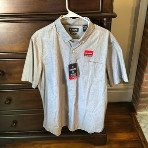 New with tags, chaps button-down